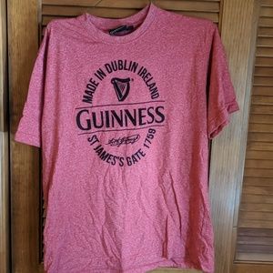 Guinness Embroidered T-shirt Size L